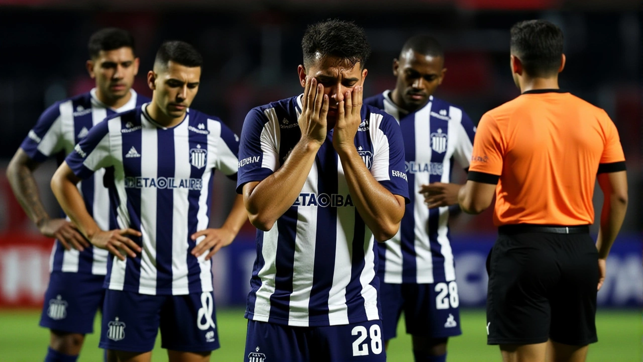 Miguel Navarro Cries After Alleged Xenophobic Slur in Libertadores Match
